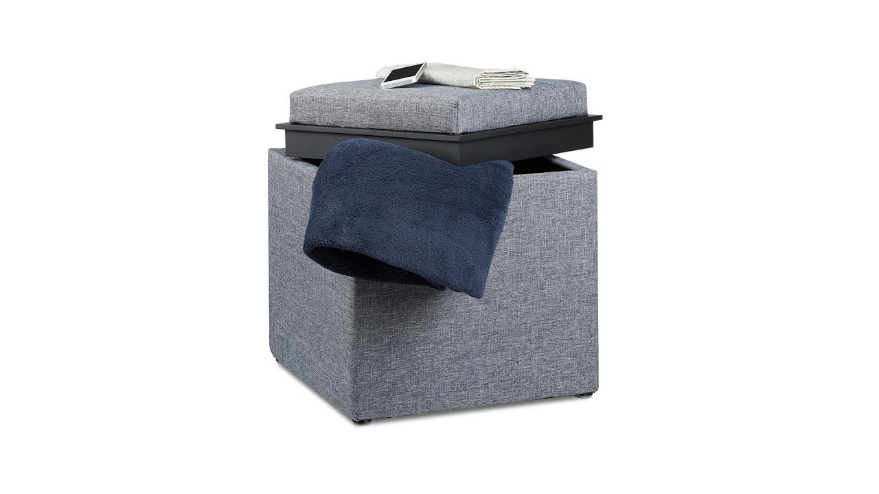Sitzhocker mit Stauraum Sitzwürfel hier online kaufen | relaxdays.de