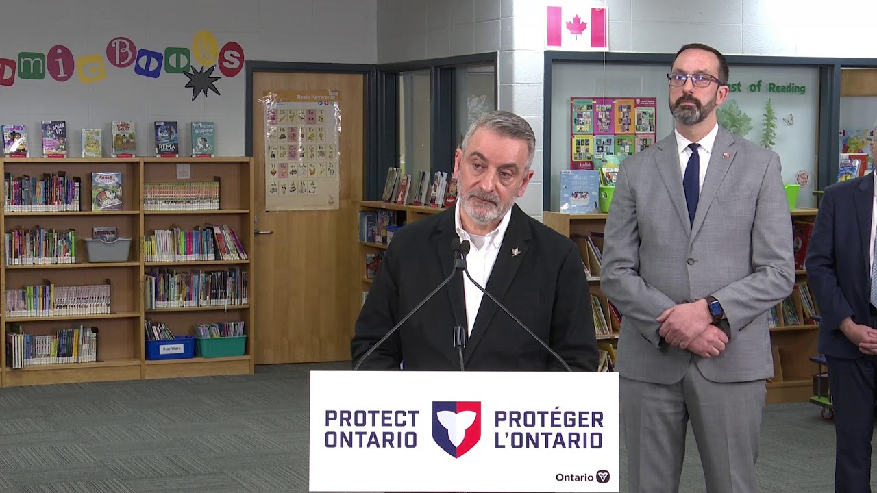 Minister Quinn Holds a Press Conference | April 10