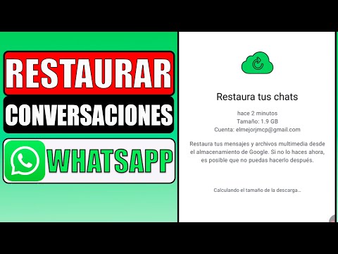 Como reinstalar mi whatsapp sin perder conversaciones