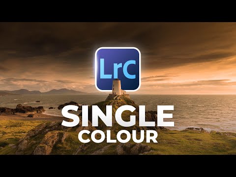How To Create A Monochromatic Colour Grading Effect In Lightroom Classic