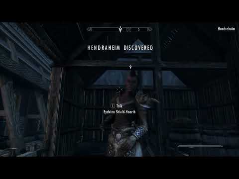Skyrim Anniversary 57 - Hendraheim | How to get free house | Game Walkthrough - No Commentary