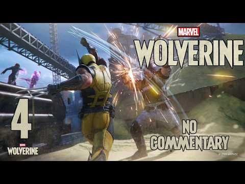 Marvel's Wolverine Gameplay Walkthrough Part 4 [4K 60FPS PS5] - No Commentary [ENGLISH]
