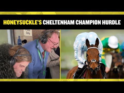 🚨 MUST WATCH! Rupert Bell & Lizzie Kelly’s commentary of Honeysuckle’s Cheltenham Champion Hurdle