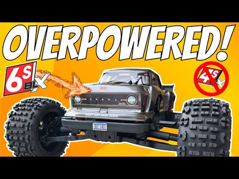 I DOUBLED The Power On The 4s Arrma Outcast V2.5 And It's AWESOME!