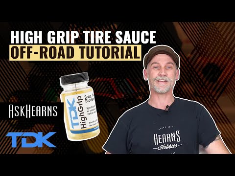 TDK | High Grip Tire Sauce traction compound | Off-Road Tutorial  | #askHearns