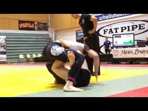 No-Gi Finnish Open 2016 - Perttu Tepponen vs. Darragh O'Conaill