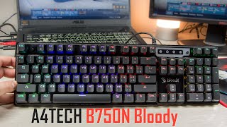 Bloody B750N Black купити в інтернет-магазині: ціни на клавіатура B750N ...