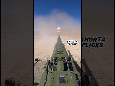 U.S. Army testing HUGE Cannon! New Deadly Weapon by the Pentagon! #ai  #military