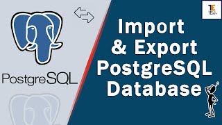 Download the video "How to Import and Export PostgreSQL database? | Import and export database | postgresql database |"