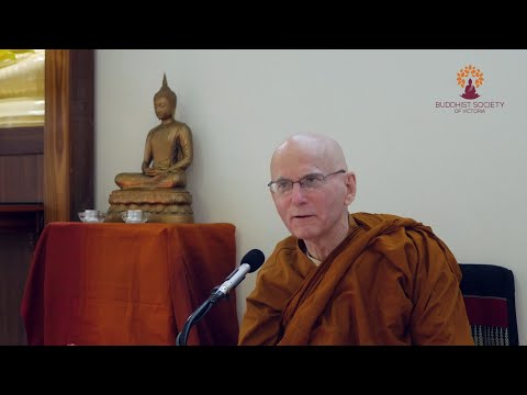 Ajahn Nissarano - Stress and How To Deal With It. 15th December 2019