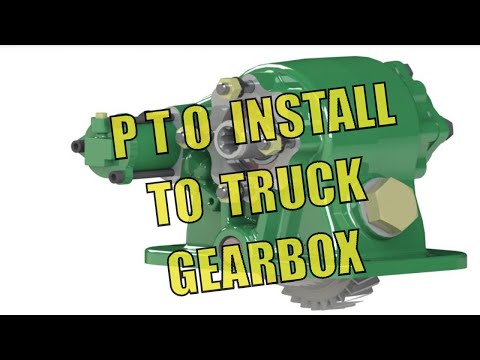 How to Install a PTO Power Take-Off unit to Truck Gearbox