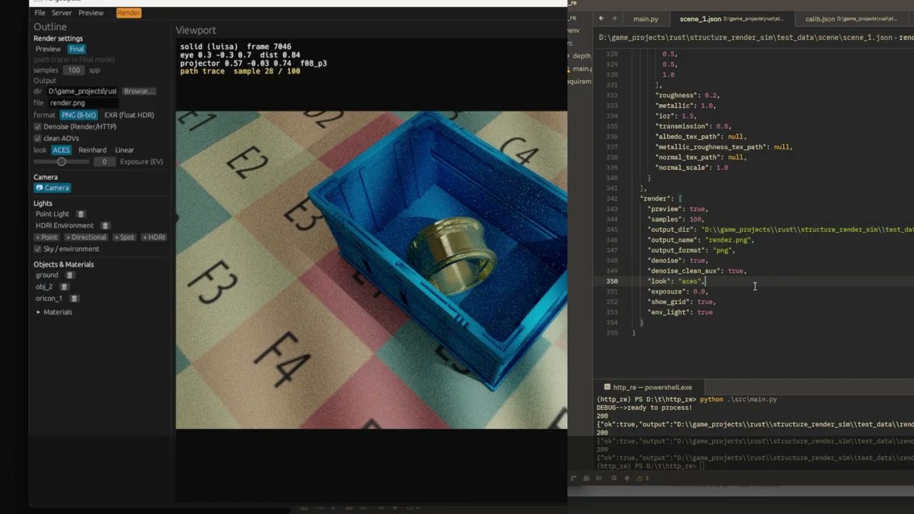 ForgeOptics Structured Light Demo
