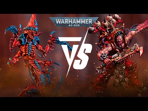 Tyranids Vs World Eaters: 2000pts Warhammer 40K Battle Report