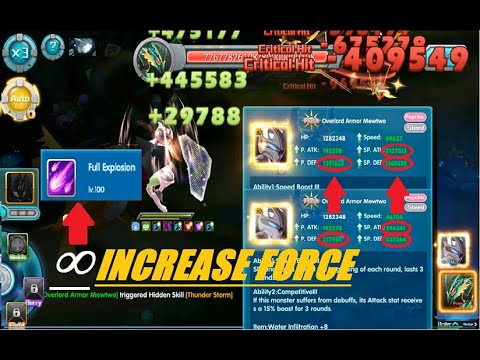 POKELAND LEGENDS - ENDLESS INCREASE OF POWER!!! OL ARMOR MEWTWO