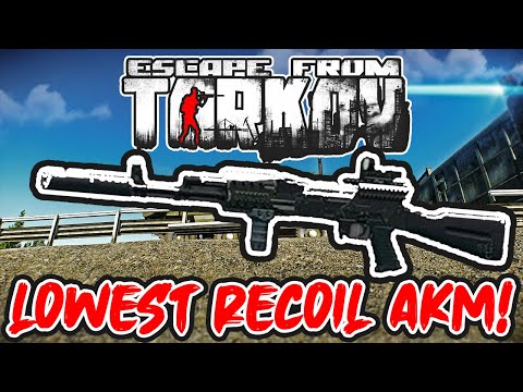 Lowest Recoil AKM Weapon Build | Escape From Tarkov 0.12