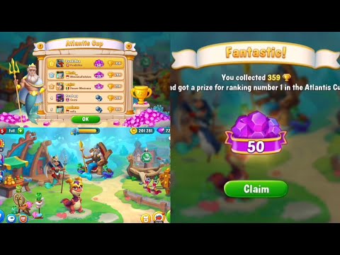 🏆Fishdom: Atlantis Cup - First Place🥇 - 07/09/2023