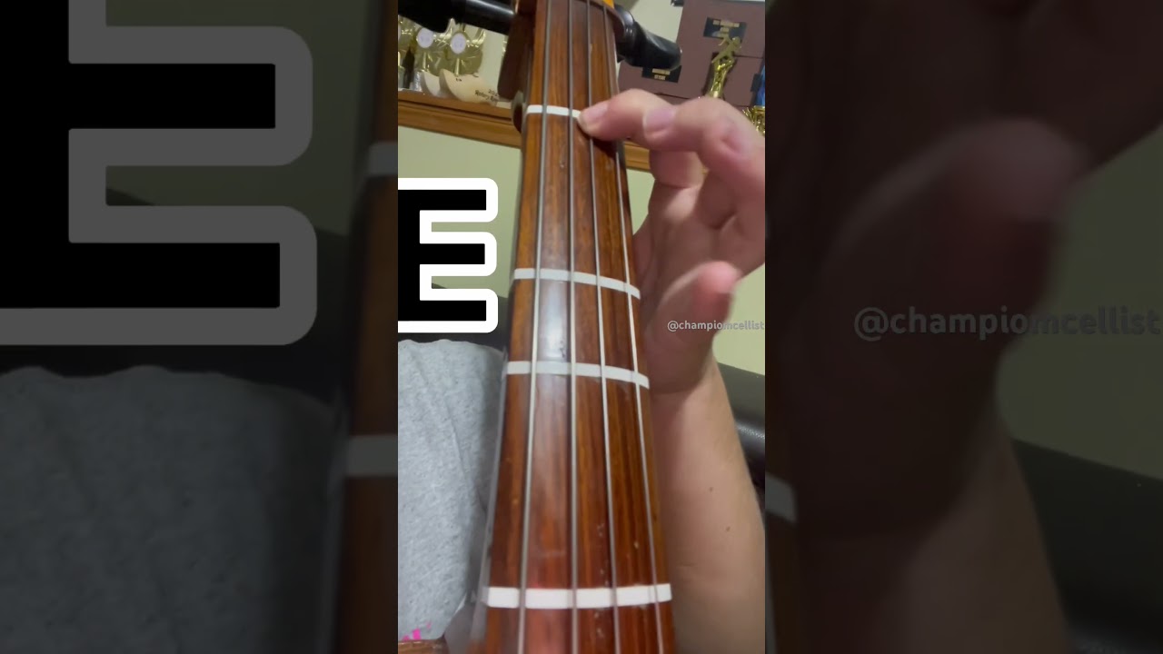 How to place your fingers #cello #music