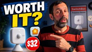 SwitchBot Presence Sensor Review | Battery mmWave… But Is It Enough for Apple Home?