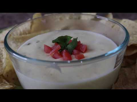 Quick and Easy Queso Blanco Dip Recipe- White Cheese Dip