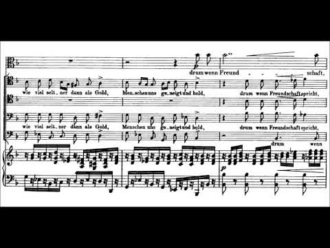 Franz Schubert - Ständchen, D. 920 for Alto solo, Male Chorus & Piano (1827)