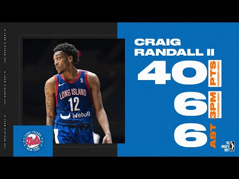 Craig Randall II Goes Off For Career-High 40 Points