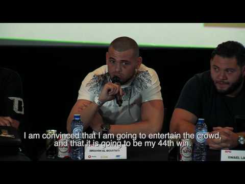 Press conference #41 Enfusion Live Antwerp Belgium 17.09.2016