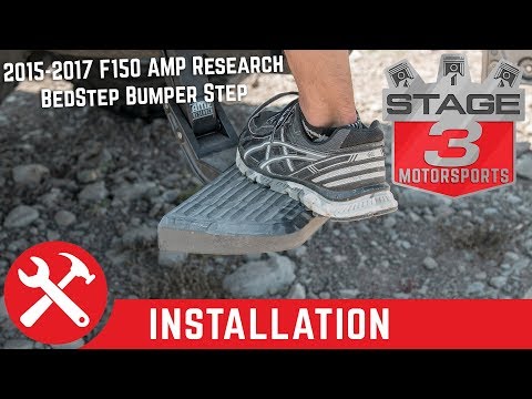 2015-2020 F150 AMP Research BedStep Bumper Step Install