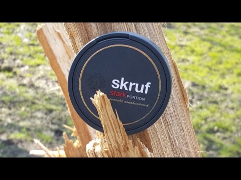Snus review #61: Skruf Stark Portion (100% ecological tobacco)