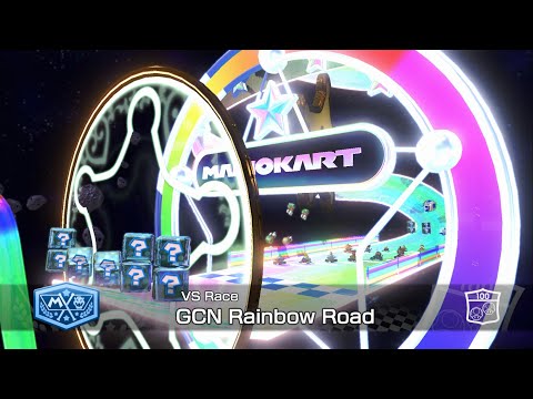 GCN Rainbow Road Remodeled | Mario Kart 8 Deluxe Custom Track