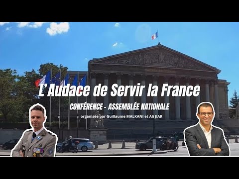 𝗟'𝗔𝗨𝗗𝗔𝗖𝗘 𝗗𝗘 𝗦𝗘𝗥𝗩𝗜𝗥 𝗟𝗔 𝗙𝗥𝗔𝗡𝗖𝗘 organisé par les officiers Ali JIAR et Guillaume MALKANI