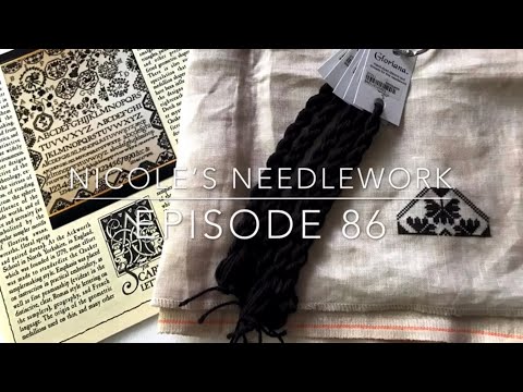 Nicole’s Needlework: FlossTube 86 - One Knitting Finish and Lots of WIPs!