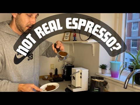 REAL espresso VS ESE Pod espresso? Is this real coffee???