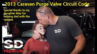 2013 Dodge Caravan Purge Valve Circuit Code P0443 (New purge valve) Part 1
