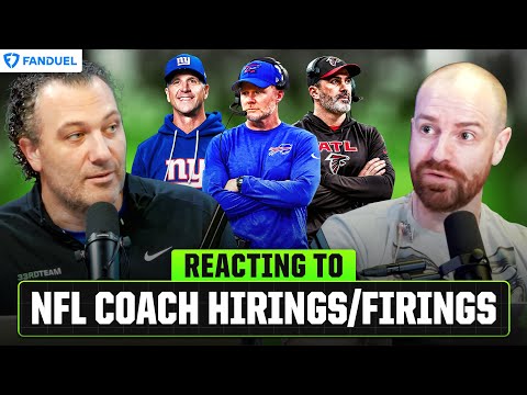 McDermott FIRED, Harbaugh, Stefanski, Hafley & Saleh HIRED | Steve & Sam React