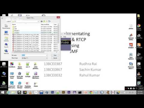 RTP USING JMF PART 1