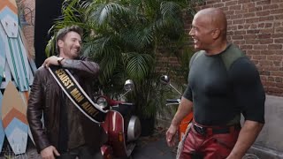 Dwayne Johnson congratulated Chris Evans on being Sexiest Man Alive