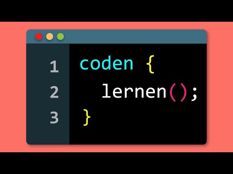 PROGRAMMIEREN LERNEN - So startest du!