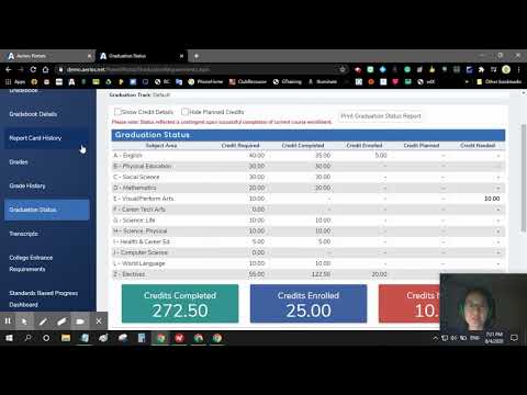 How To Navigate Around Aeries Data Confirmation Email Part 5