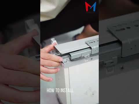 How to install tandem box drawer slides | Kitchen design | Wholesaler #shorts