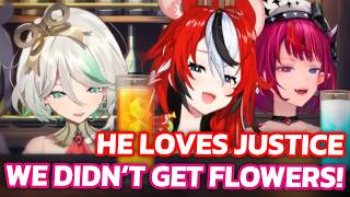 Bae and IRyS Got Jealous After Hearing Justice Received Flowers From Yagoo