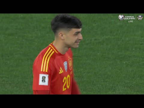 Pedri vs Bulgaria (World Cup Qualifiers)
