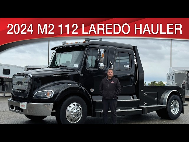 Preview image of 2024 Freightliner M2 112 Laredo Medium Duty Hauler Truck youtube video
