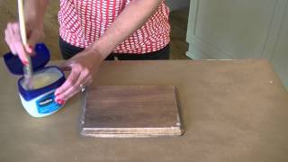 Episode 7 | Tutorial for using vaseline to distress furniture