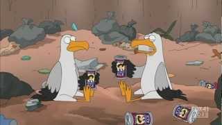 Family Guy : Seagull kfc drunk