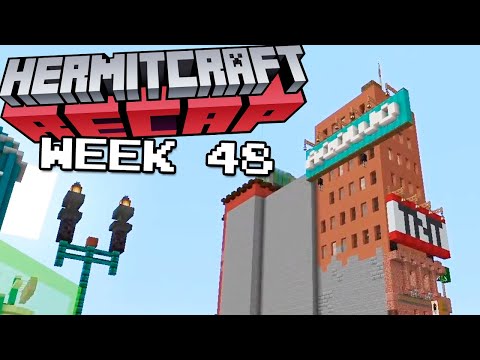 AquOWO town - Hermitcraft Recap Season 7 - week #48