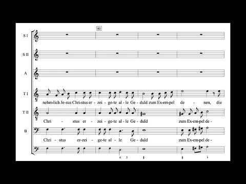 Das ist je gewisslich wahr (H. Schütz) Score Animation