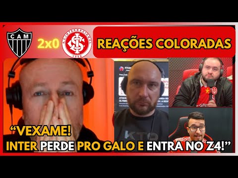 REAÇÕES dos COLORADOS FURIOSOS com a DERROTA – ATLÉTICO/MG 2X0 INTERNACIONAL – BRASILEIRÃO 2025!