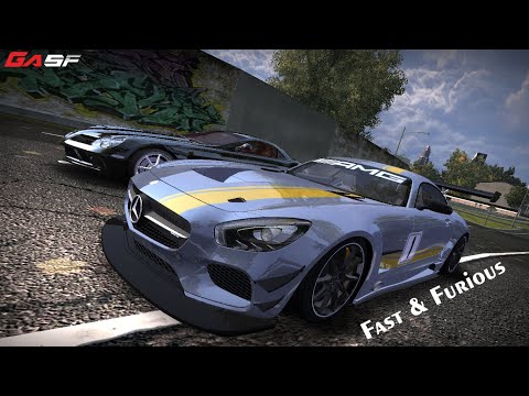 Bull MERCEDES-BENZ SLR  VS Tej Parker's Mercedes AMG GT | Race Wars | NFSMW 2005