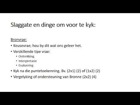 Geskiedenis GRAAD 10: 6 Mei 2020 - periode 4 (06104)