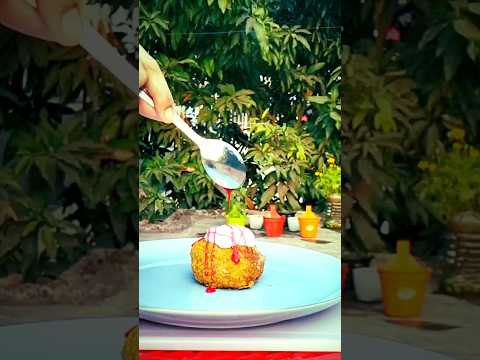 Deep ice cream fried।। dessert।।  #shorts #youtubeshorts #friedicecream